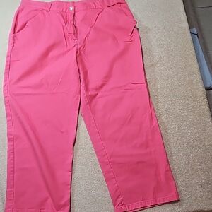 Hearts of Palm Vibrant Pink Pants